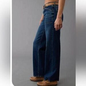 American Eagle Stovepipe Utility Jeans